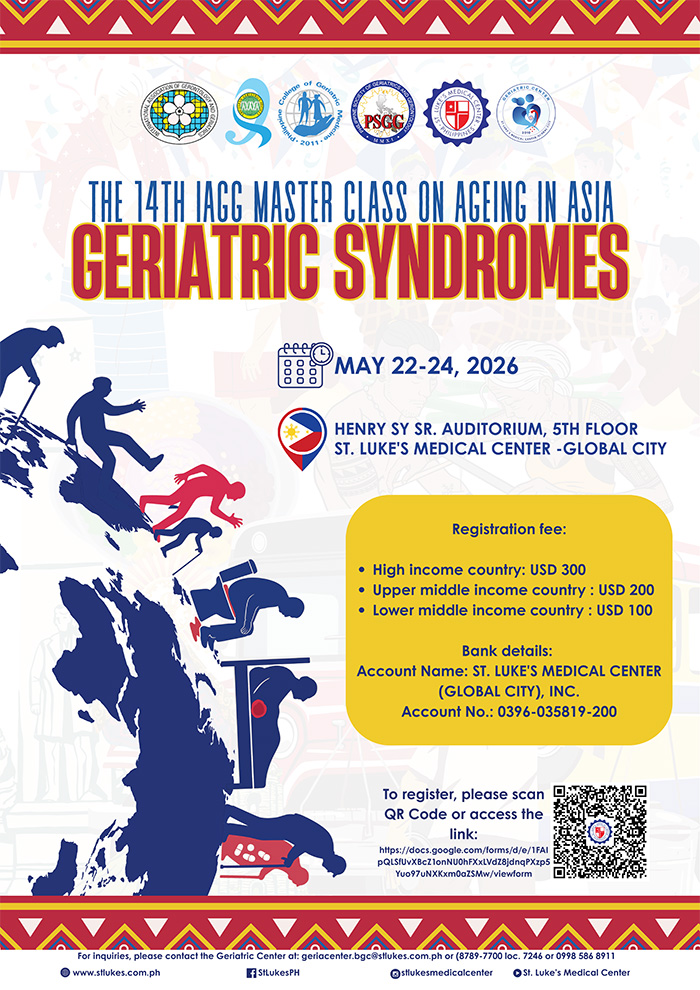 IAGG Master Class 2026 ポスター